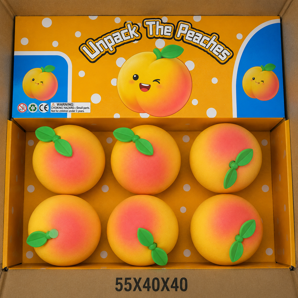 Jumbo Peach Squishy