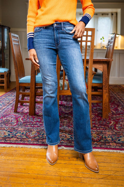 Judy Blue Thermal Bootcut Jeans