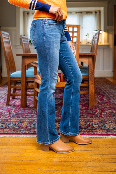 Judy Blue Thermal Bootcut Jeans