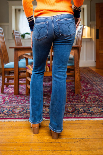 Judy Blue Thermal Bootcut Jeans