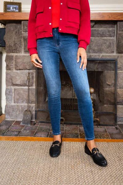 Judy Blue Thermal Skinny Jeans