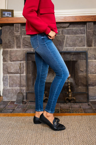 Judy Blue Thermal Skinny Jeans