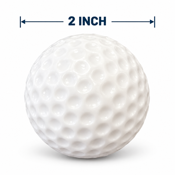 2" Golf Ball Crunchy Squishy
