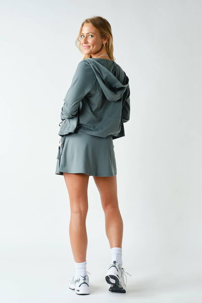 Eucalyptus Venice Zip-Up Hooded Jacket