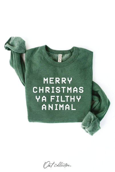 Evergreen Filthy Animal Graphic Sweatshirt