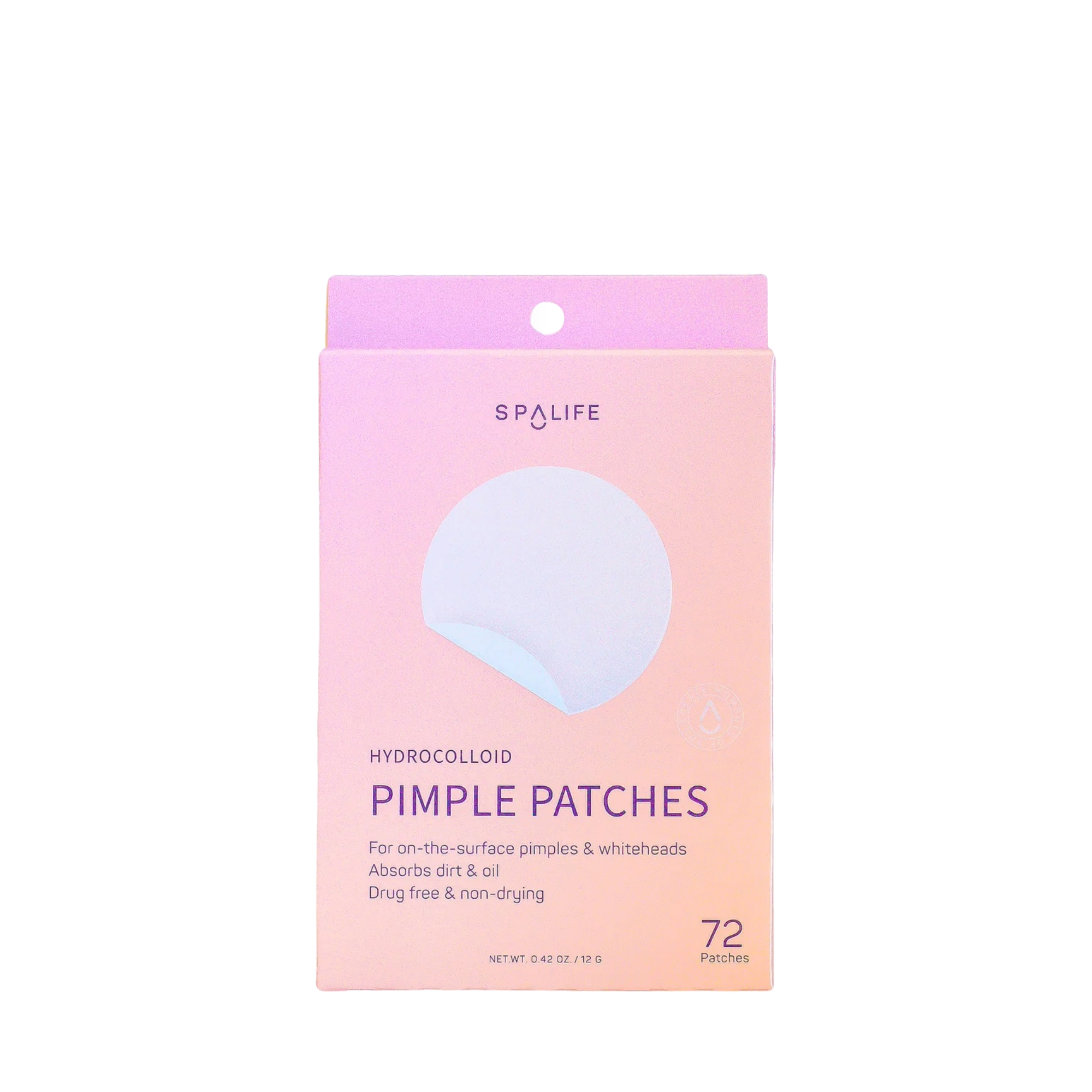 Hydrocolloid Clear Pimple Patches (72ct)