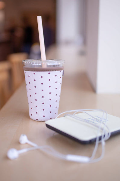 Reusable Iced Coffee Sleeve - More Prints!