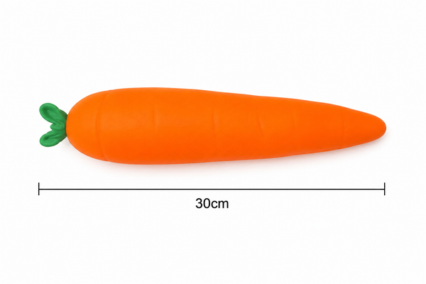 Jumbo Squishy Squeezy Carrot