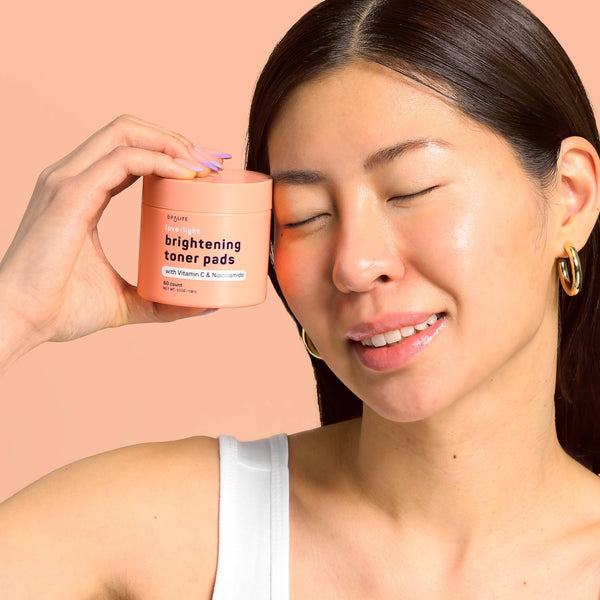 Love + Light Brightening Toner Pads - 60 count