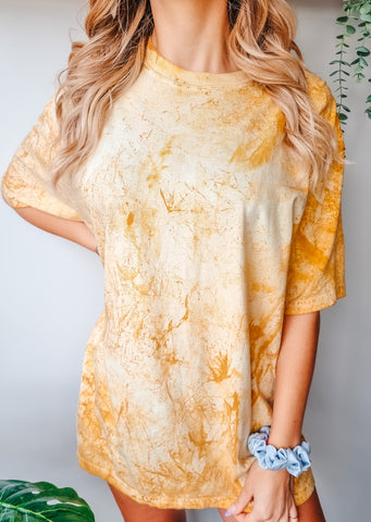 Color Blast Tee in Citrine