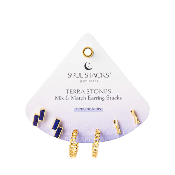 Soul Stacks Terra Stone Earring Sets - More Options