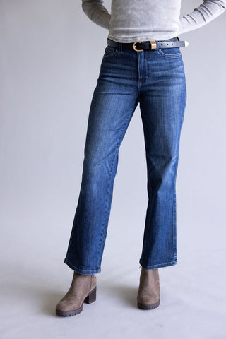 Judy Blue Straight Jeans - SHORT INSEAM