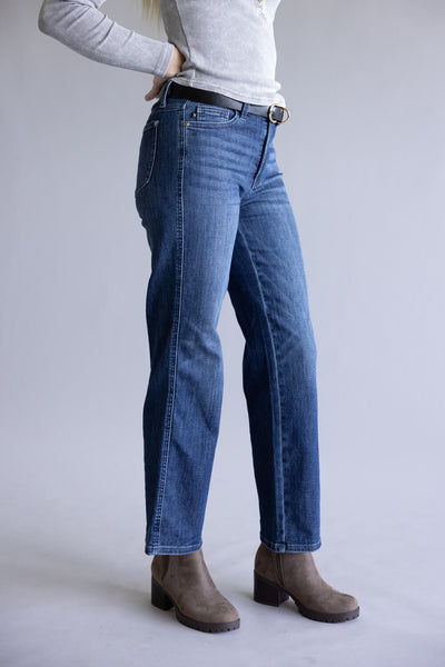 Judy Blue Straight Jeans - SHORT INSEAM