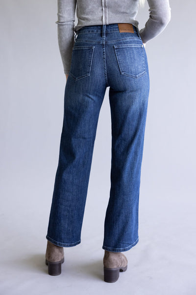 Judy Blue Straight Jeans - SHORT INSEAM