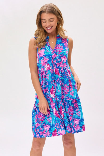 Abilene Floral Sleeveless Dress