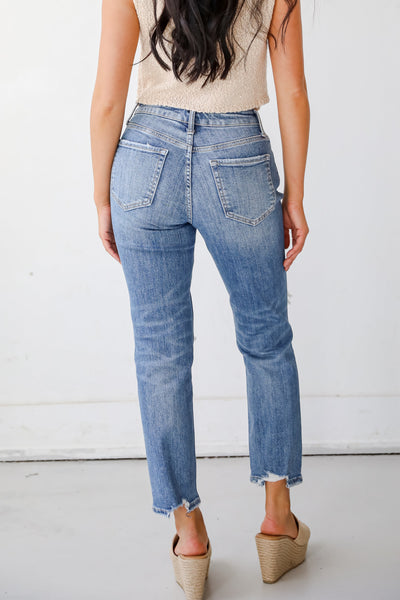 Lovervet Mae High Rise Distressed Boyfriend Jeans