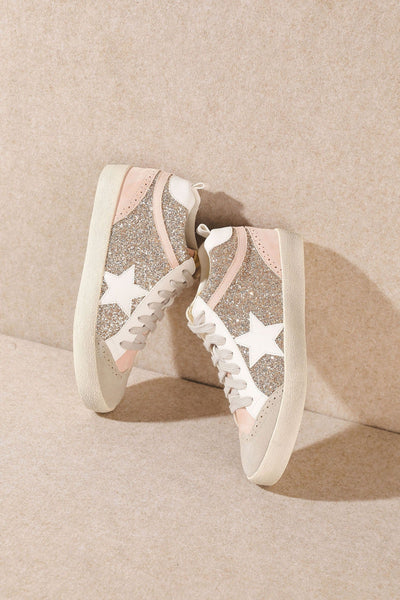 MiiM Daisy Sneakers in Light Gold