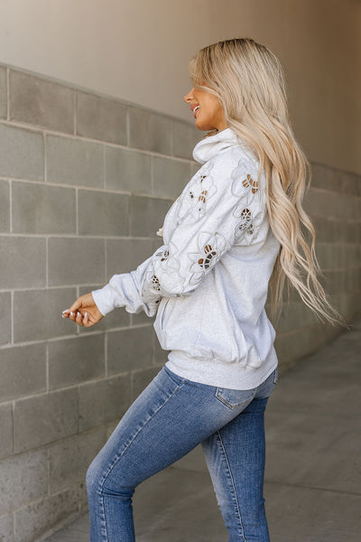 Ampersand Avenue Love Story in Grey University Hoodie