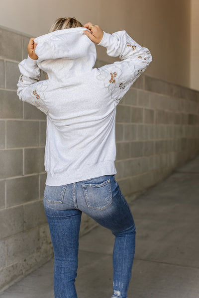 Ampersand Avenue Love Story in Grey University Hoodie