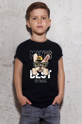 Youth Man's Best Friend Graphic Tee